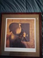 Magnifique lithographie de MUSIN, Enlèvement