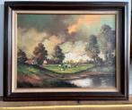 Claus 100 x 80, Antiek en Kunst, Kunst | Schilderijen | Klassiek, Ophalen