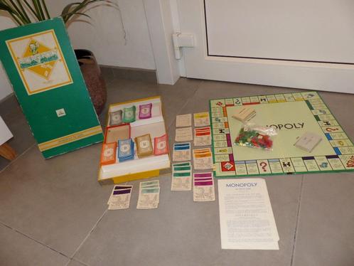 Monopoly de Luxe vintage editie - 1963, Hobby en Vrije tijd, Gezelschapsspellen | Bordspellen, Gebruikt, Ophalen of Verzenden