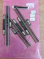 Marklin Z Schakelrails 8599 ( 3 stuks), Hobby en Vrije tijd, Modeltreinen | Overige schalen, Gelijkstroom, Ophalen of Verzenden