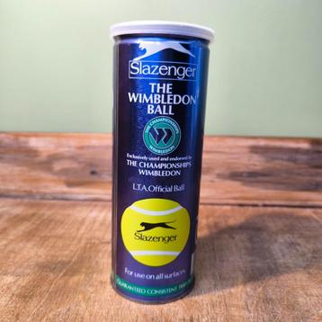 boîte scellée de +/- 1995 avec quatre Slazenger « Wimbledon 