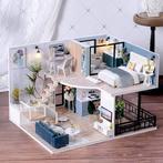 miniatuur Poppenhuis met meubels | GRATIS LEVERING, Neuf, -, -, CUTEBEE