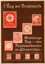 DEUTSCHES REICH:1936: Postkarte : @ 1. Tag der Briefmarke @, Ophalen of Verzenden, Duitse Keizerrijk, Gestempeld