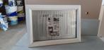 Fotokader 20x30 cm met witte houten kader, Comme neuf, Enlèvement
