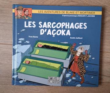 BD Blake et Mortimer les sarcophages d'Açoka edition limité, Enlèvement ou Envoi, Edgar P. Jacobs, Une BD, Comme neuf