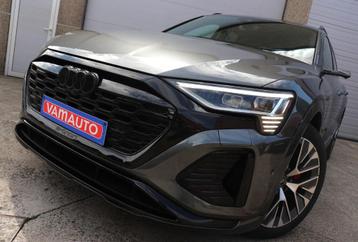 Audi Q8 e-tron 55 S-line - Pano/BlindSpot/Keyless/HUD/Memory beschikbaar voor biedingen