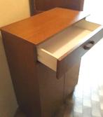 ️️ retro urgent vintage schoenenkast met 1 lade, Huis en Inrichting, Ophalen, Bruin, Gebruikt, Vintage