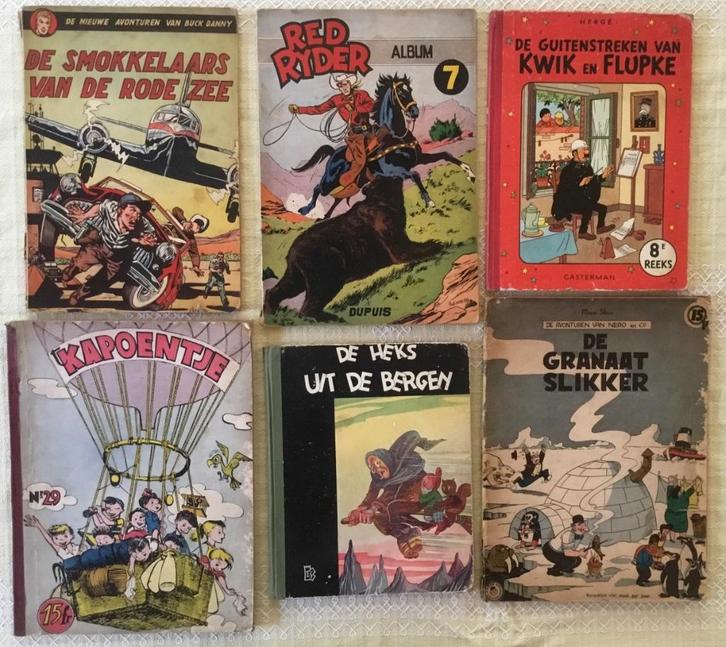 Stripalbums, Boeken, Stripverhalen, Gelezen, Meerdere stripboeken, Verzenden