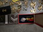 Lot d’insignes et autres militaire, Collections, Autres