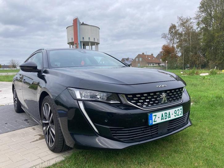 Peugeot 508 Hybride GT Line LEDER*PANO DAK, Auto's, Peugeot, Bedrijf, Te koop, 360° camera, ABS, Achteruitrijcamera, Adaptieve lichten