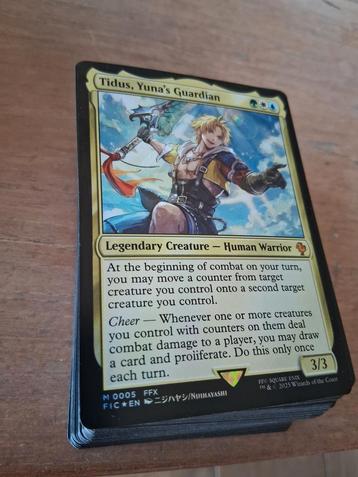 Magic the gathering deck tidus final fantasy beschikbaar voor biedingen