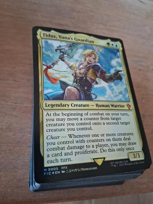 Magic the gathering deck tidus final fantasy, Hobby en Vrije tijd, Verzamelkaartspellen | Magic the Gathering, Zo goed als nieuw