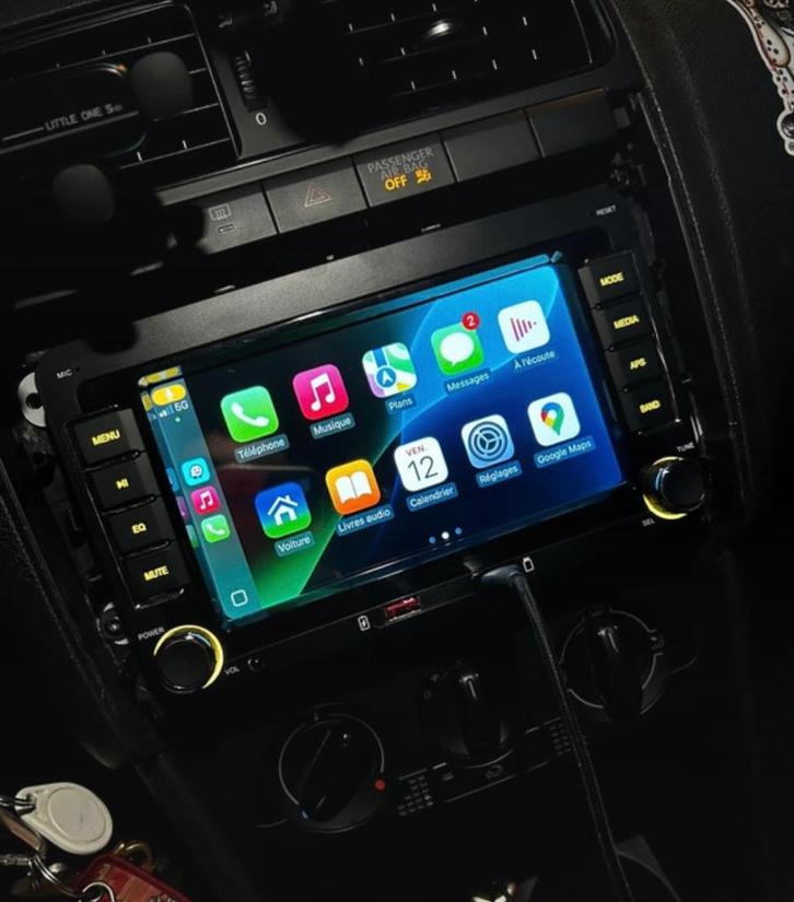 CarPlay / Autoradio / Écran tactile neuf !, Autos : Divers, Autoradios, Neuf, Enlèvement ou Envoi