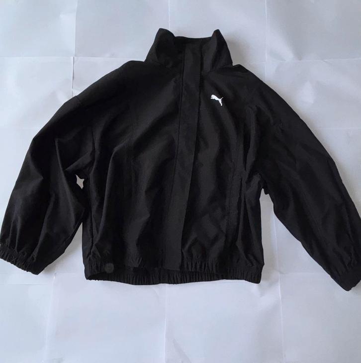 Te koop: Puma jas, Kleding | Heren, Jassen | Zomer, Zo goed als nieuw, Maat 48/50 (M), Zwart, Ophalen of Verzenden
