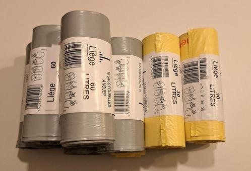 Sacs poubelles ville de Liège., Huis en Inrichting, Woonaccessoires | Prullenbakken, Nieuw, Ophalen