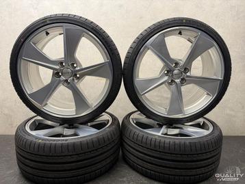 20” Org Audi A5 S5 2007-2026, RS4 B8 Velgen + Banden 265/30/ beschikbaar voor biedingen