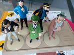 5 figurines Tintin tbe livrets passeports et socle, Collections, Envoi, Utilisé, Autres types