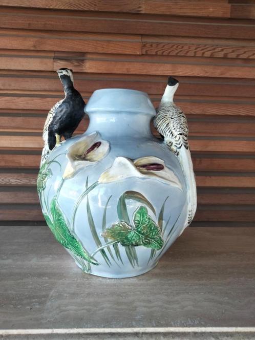 antiek Art Nouveau Jugendstil vaas keramiek kunst, Antiek en Kunst, Antiek | Vazen, Ophalen