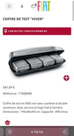 Coffre de toit Fiat + barre de toit fiat tipo, Autos : Divers, Coffres de toit, Enlèvement, Comme neuf