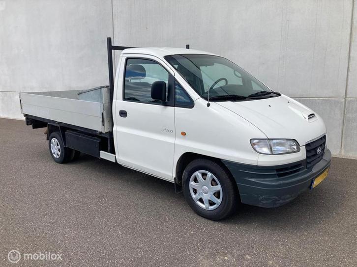 Hyundai H 200 2.5 TDI Open Laadbak € 3999,- +21% BTW / TAX, Auto's, Bestelwagens en Lichte vracht, Particulier, Te koop, Hyundai