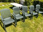 5 chaises de jardin Hartman (vertes), Enlèvement, Neuf