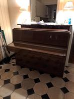 Piano buffet Knight, accordé en 2024, en très bon état, Musique & Instruments, Pianos, Brillant, Brun, Enlèvement, Utilisé