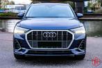 Audi Q3 S line 35 TFSI 1.5 150pk Automaat Prestige Garantie, Auto's, Audi, 4 cilinders, Blauw, Leder, 5 zetels