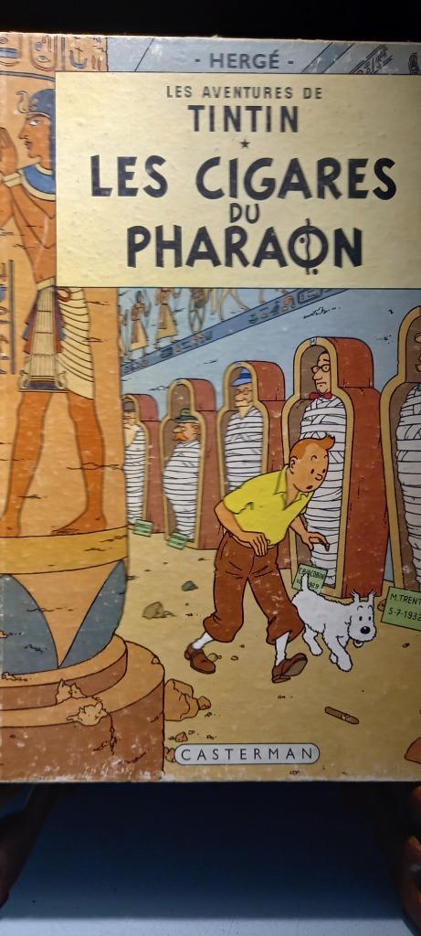 KUIFJE BD SIGAREN VAN DE FARAO, Boeken, Stripverhalen, Gelezen, Eén stripboek, Ophalen of Verzenden