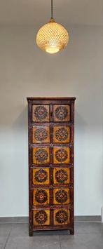 Handgemaakt meubel uit Singapore B 56.5 cm H 162 cm, Maison & Meubles, Armoires | Casiers, Enlèvement, Utilisé