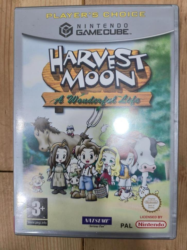 Harvest Moon: A Wonderful Life - NGC (Nintendo GameCube), Games en Spelcomputers, Games | Nintendo GameCube, Gebruikt, Ophalen of Verzenden