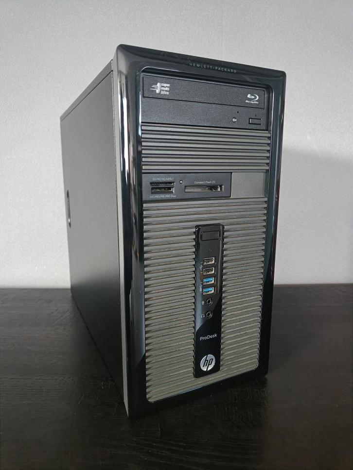 HP ProDesk| Intel I5-7600K| 16GB| GTX 1050Ti| SSD+HDD| Win11, Computers en Software, Desktop Pc's, Gebruikt, 3 tot 4 Ghz, HDD