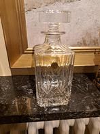 Vintage Deep Cut Crystal Whisky Decanter, Capri Italië, Antiek en Kunst, Ophalen of Verzenden
