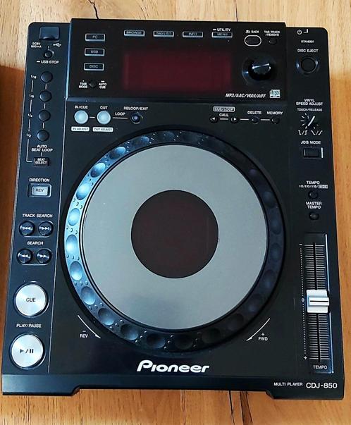 2x Pioneer CDJ-850 inclusief gratis flightcase, Musique & Instruments, DJ sets & Platines, Neuf, DJ-Set, Pioneer, Enlèvement ou Envoi