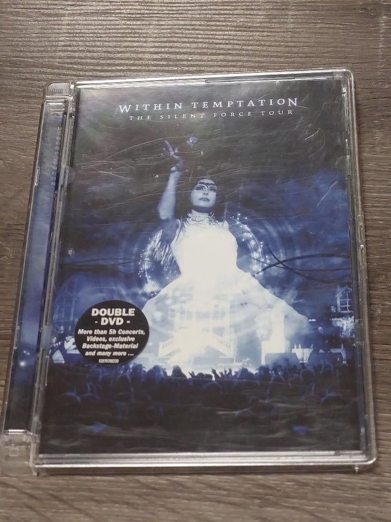 WITHIN TEMPTATION the silent force tour 2xDVD, Vanaf 12 jaar, Ophalen of Verzenden, Zo goed als nieuw, Muziek en Concerten