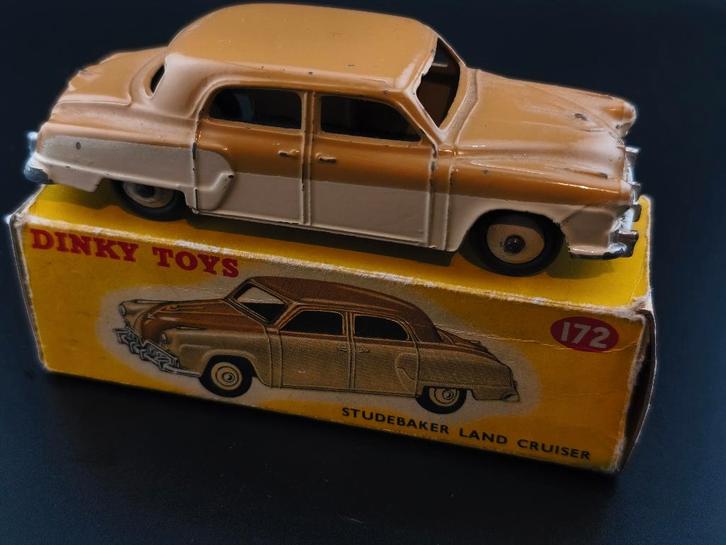 DINKY TOYS UK STUDEBAKER LAND CRUISER REF 172, Hobby en Vrije tijd, Modelauto's | 1:43, Gebruikt, Auto, Dinky Toys, Ophalen of Verzenden