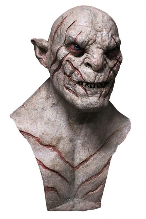 Lord of the rings The Hobbit: Life Size Azog Mask New !!!, Verzamelen, Lord of the Rings, Nieuw, Replica, Ophalen