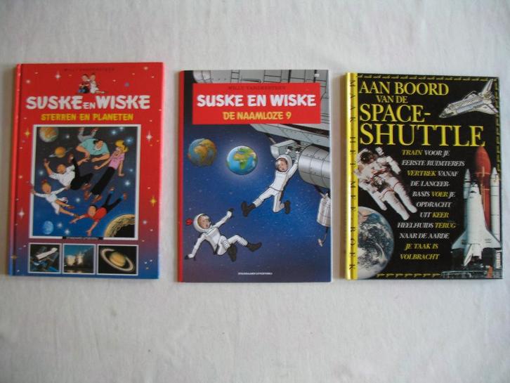 Suske & Wiske, in de ruimte + ruimteboek, Boeken, Stripverhalen, Ophalen of Verzenden
