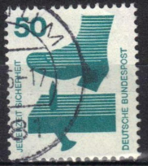 Duitsland Bundespost 1972-1973 - Yvert 576 - Ongevallen (ST), Timbres & Monnaies, Timbres | Europe | Allemagne, Affranchi, Envoi