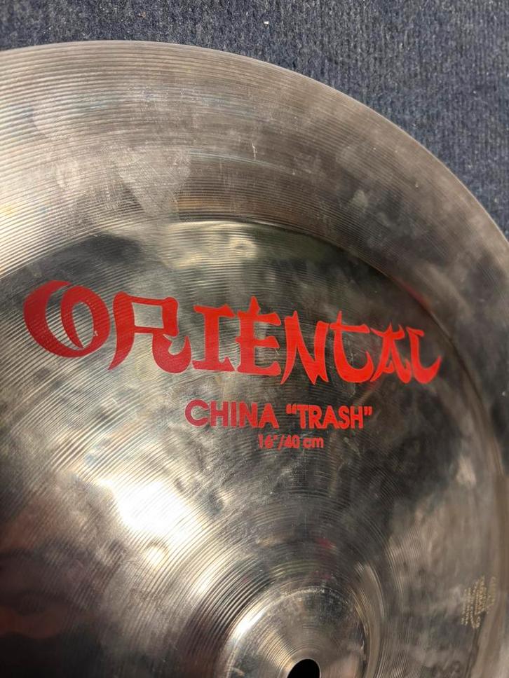 Cymbales Zildjian crash china splash, Muziek en Instrumenten, Percussie, Zo goed als nieuw, Ophalen