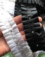 Geplooide vlecht van satijn en strass, Nieuw