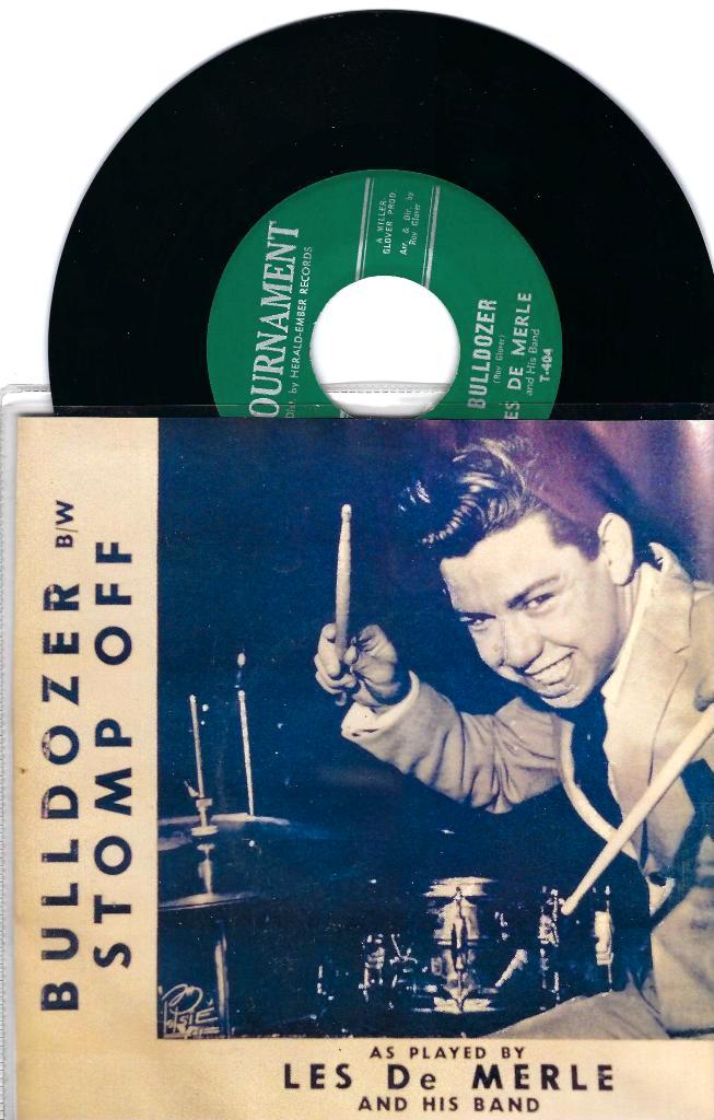 Les De Merle And His Band – Bulldozer, Cd's en Dvd's, Vinyl Singles, Gebruikt, Single, R&B en Soul, 7 inch, Ophalen of Verzenden