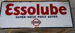 Reclamebord emaille essolube, Verzamelen, Ophalen, Gebruikt, Reclamebord