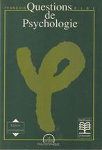Questions de Psychologie François Pire, Boeken, Psychologie, Ophalen of Verzenden, Zo goed als nieuw, François Pire, Overige onderwerpen