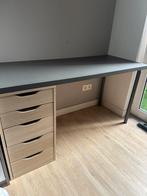 Bureau met 5 schuiven, Ophalen, Zo goed als nieuw, Bureau