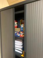 Kast in aluminium met 4 laden en roldeuren, Maison & Meubles, Armoires | Armoires à porte coulissante & Armoires à archives, 25 à 50 cm