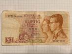 Belgie briefje van 50 frank (1372N9600), Postzegels en Munten, Ophalen