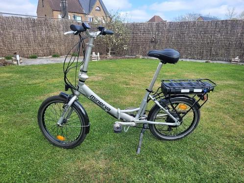 2 Elektrische Plooifietsen 20" wielen met achterwielmotor, Fietsen en Brommers, Fietsen | Vouwfietsen, Zo goed als nieuw, Dames