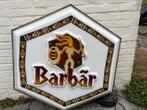 Barbar lichtreclame (beschadigd, in werkende staat), Ophalen, Gebruikt, Lichtbak of (neon) lamp
