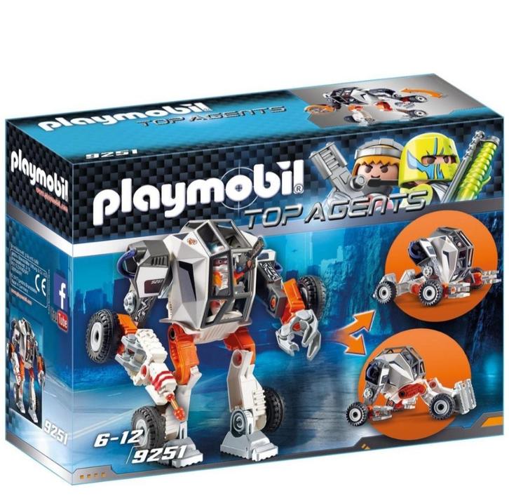 Playmobil Top Agents robot - 9251, Enfants & Bébés, Jouets | Playmobil, Comme neuf, Ensemble complet, Enlèvement ou Envoi