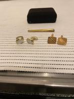 Boutons de manchettes hommes, Handtassen en Accessoires, Manchetknopen, Ophalen, Zo goed als nieuw, Zilver